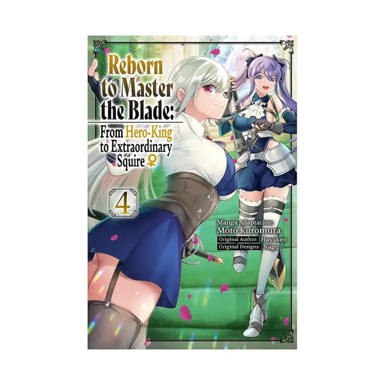 9798855403428 Reborn to Master the Blade: From Hero-King to Extraordinary Squire (Manga) Volume 04