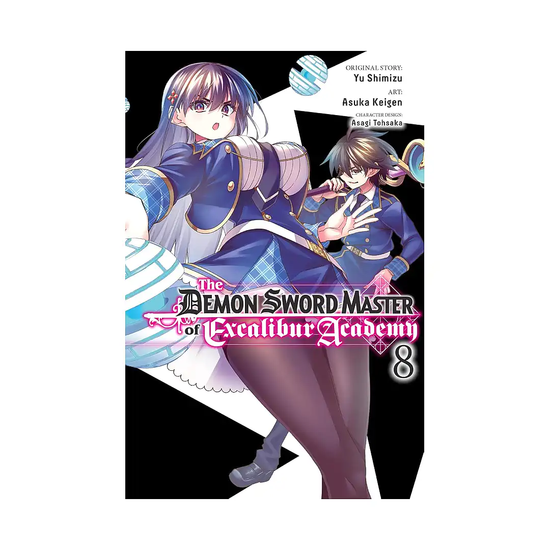 9798855406702 The Demon Sword Master of Excalibur Academy (Manga) Volume 08