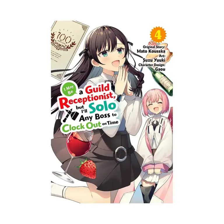9798855407839 I May Be a Guild Receptionist, But I'll Solo Any Boss to Clock Out on Time (Manga) Volume 04