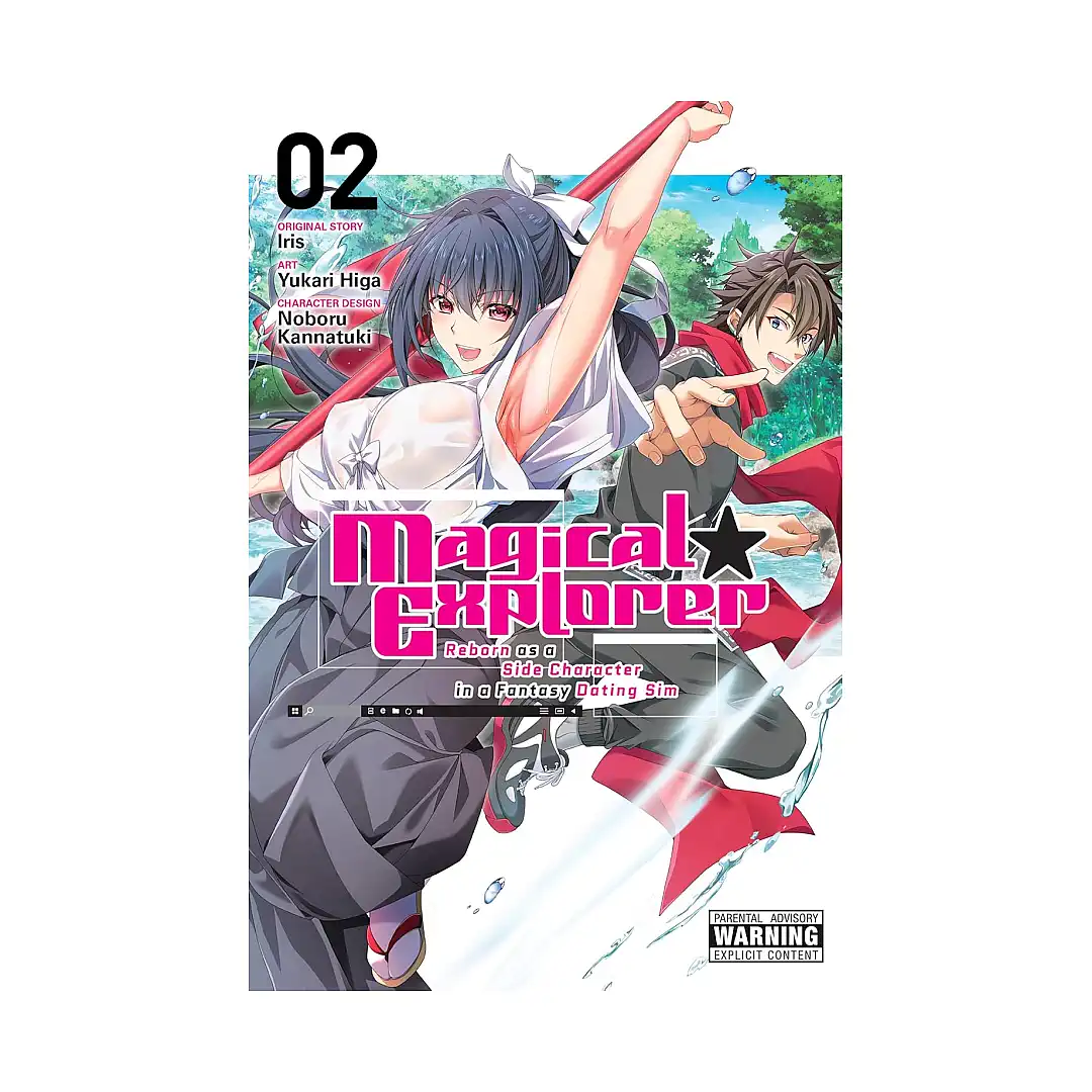 9798855409581 Magical Explorer: Reborn as a Side Character in a Fantasy Dating Sim (Manga) Volume 02