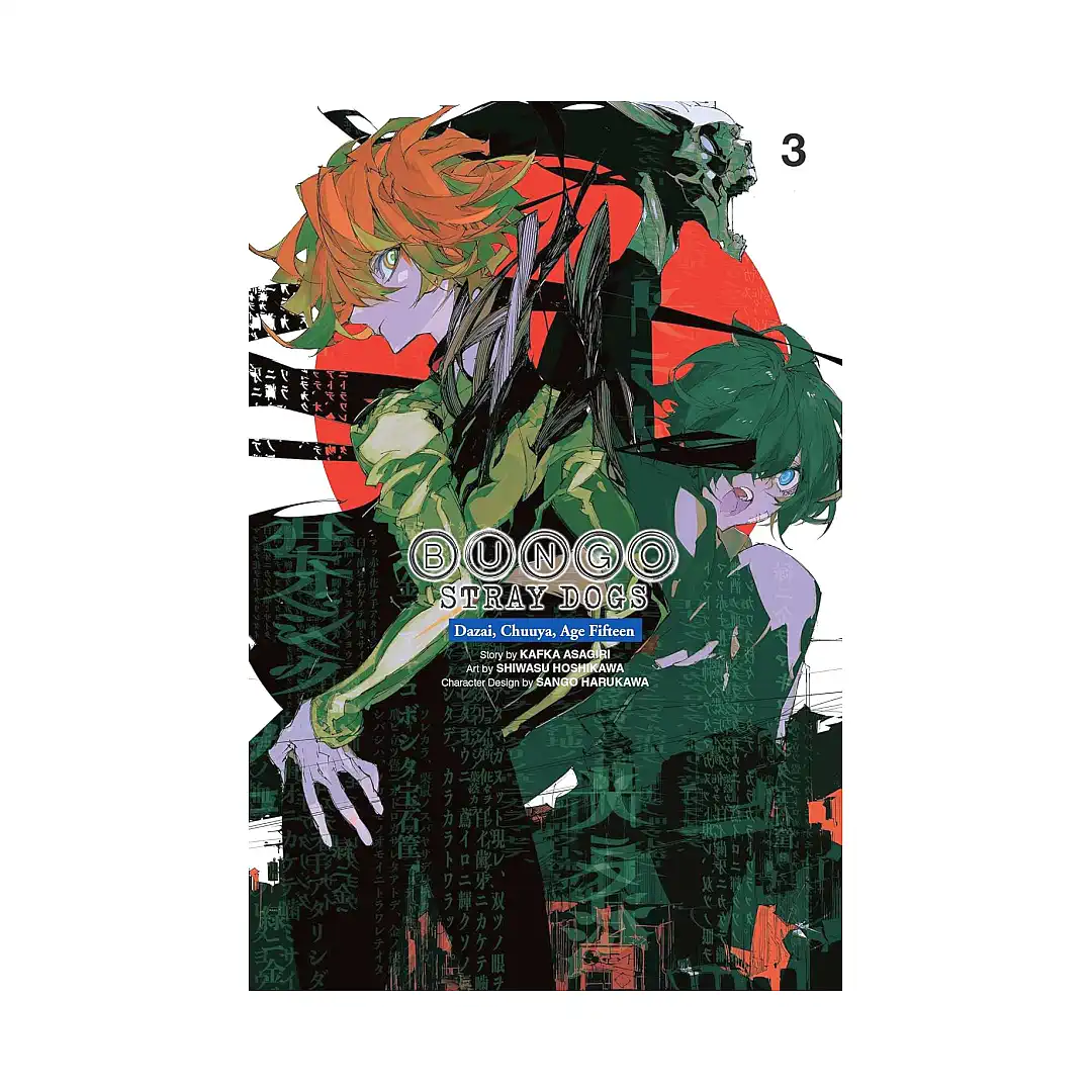 9798855412475 Bungo Stray Dogs: Dazai, Chuuya, Age Fifteen (Manga) Volume 03