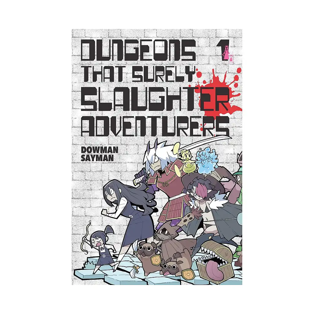 9798855418804 Dungeons That Surely Slaughter Adventurers (Manga) Volume 01