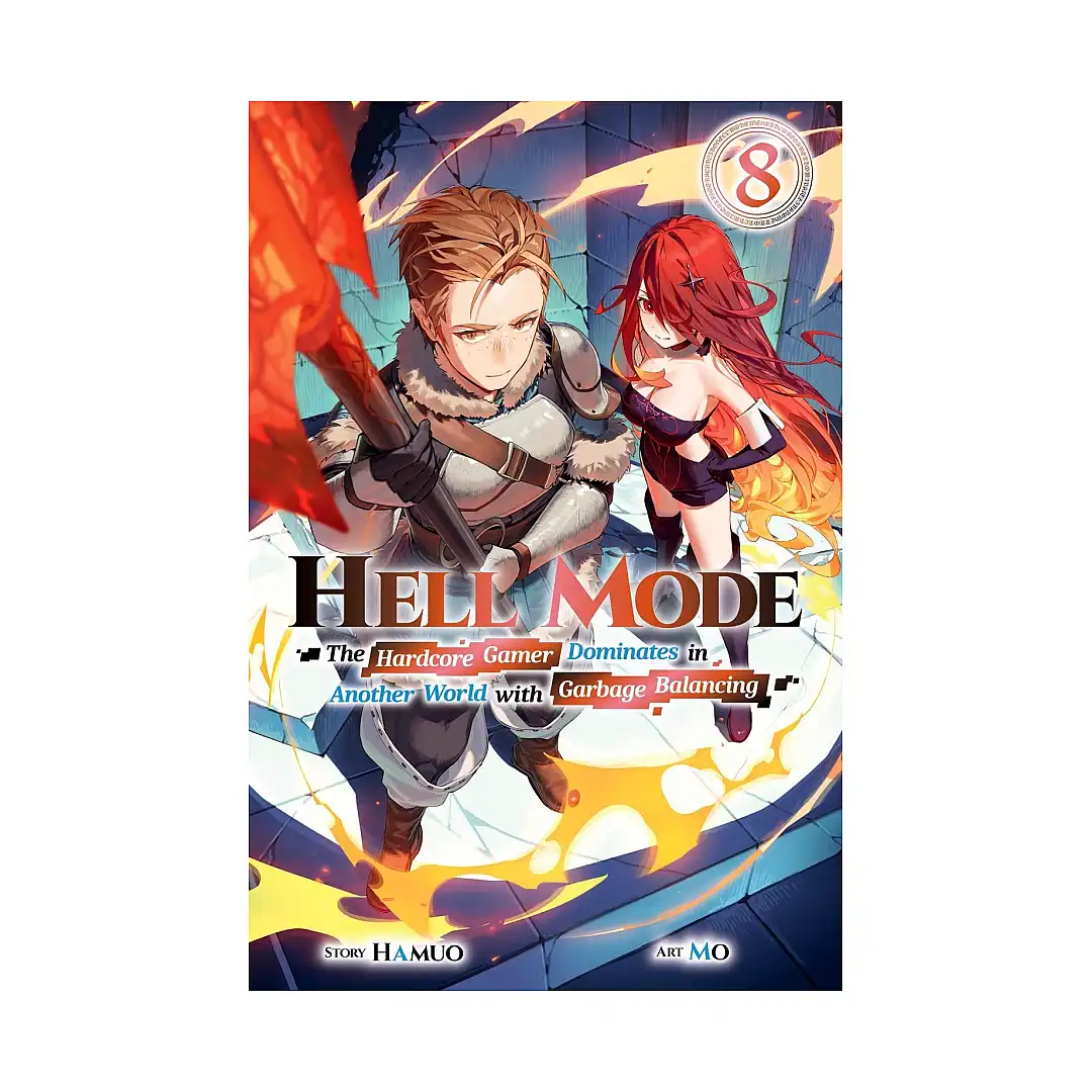 9798855421439 Hell Mode: The Hardcore Gamer Dominates in Another World with Garbage Balancing (Light Novel) Volume 08