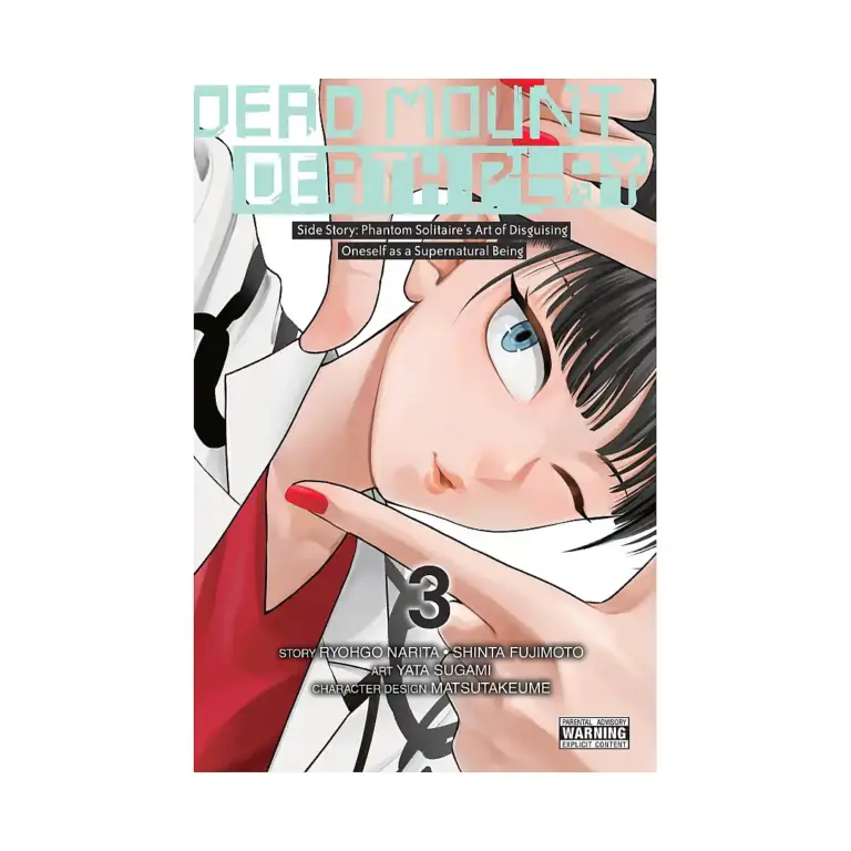 9798855435429 Dead Mount Death Play: Side Story: Phantom Solitaire's Art of Disguising Oneself as a Supernatural Being (Manga) Volume 03