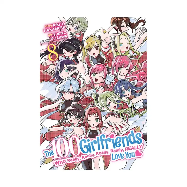 9798888430682 The 100 Girlfriends Who Really, Really, Really, Really, Really Love You (Manga) Volume 08