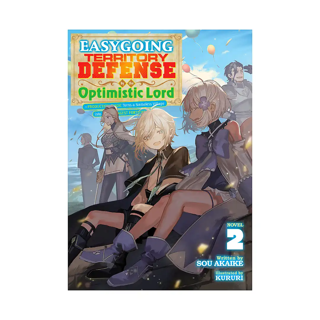 9798888435830 Easygoing Territory Defense by the Optimistic Lord: Production Magic Turns a Nameless Village Into the Strongest Fortified City (Light Novel) Volume 02