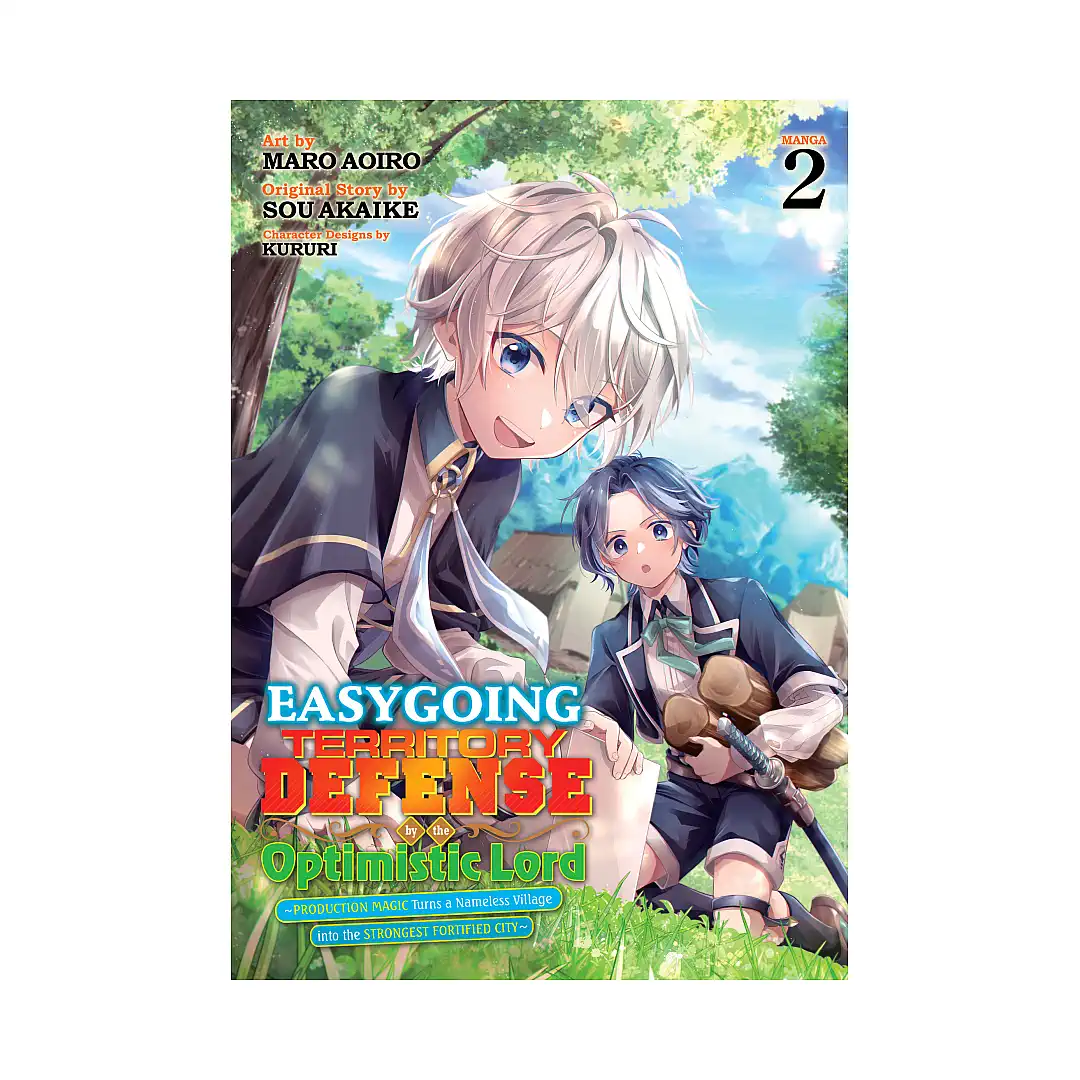 9798888435854 Easygoing Territory Defense by the Optimistic Lord: Production Magic Turns a Nameless Village Into the Strongest Fortified City (Manga) Volume 02