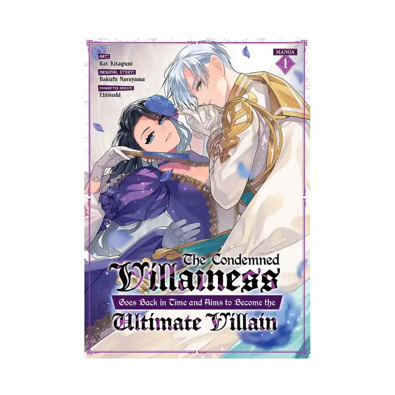 9798888436219 The Condemned Villainess Goes Back in Time and Aims to Become the Ultimate Villain (Manga) Volume 01