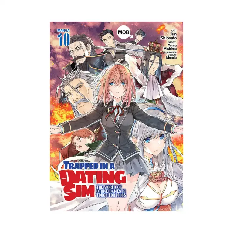 9798888436530 Trapped in a Dating Sim: The World of Otome Games is Tough for Mobs (Manga) Volume 10