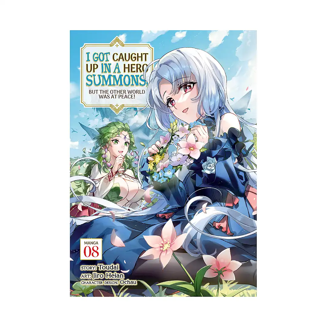 9798888437919 I Got Caught Up in a Hero Summons, But the Other World Was at Peace! (Manga) Volume 08