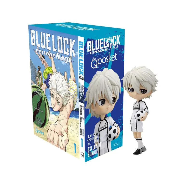 9798888773727 Blue Lock: Episode Nagi (with Exclusive Q Posket Figure) (Manga) Volume 01