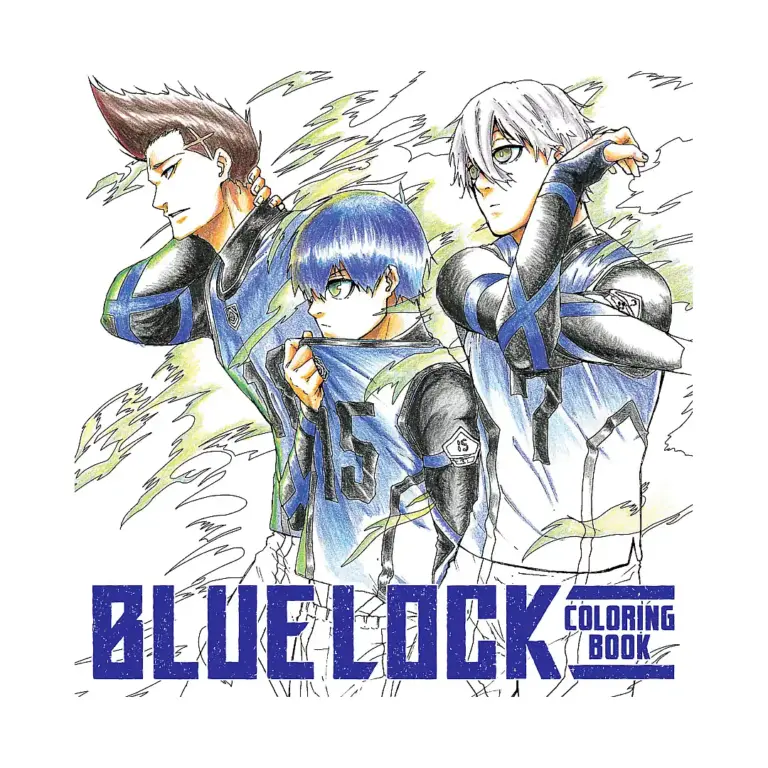 9798888775134 Blue Lock: Coloring Book (Activity Book)