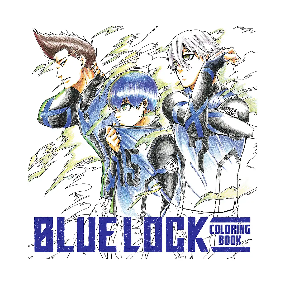 Blue Lock: Coloring Book (Activity Book)