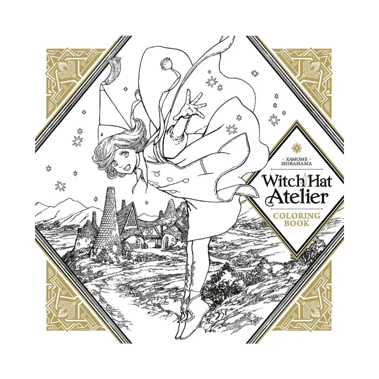 Witch Hat Atelier: Coloring Book (Activity Book)