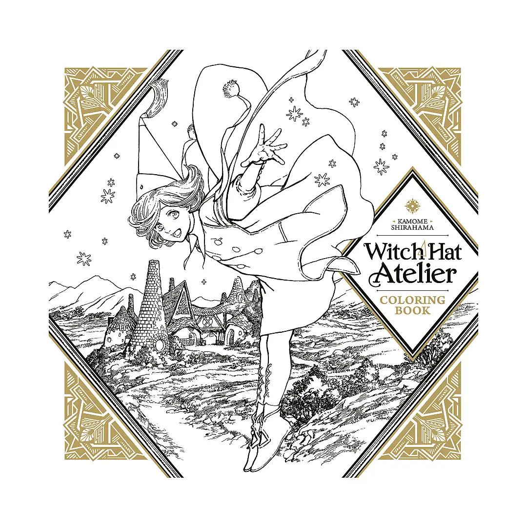 Witch Hat Atelier: Coloring Book (Activity Book)