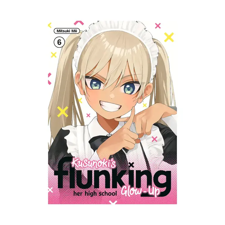 9798888777480 Kusunoki's Flunking Her High School Glow-Up (Manga) Volume 06