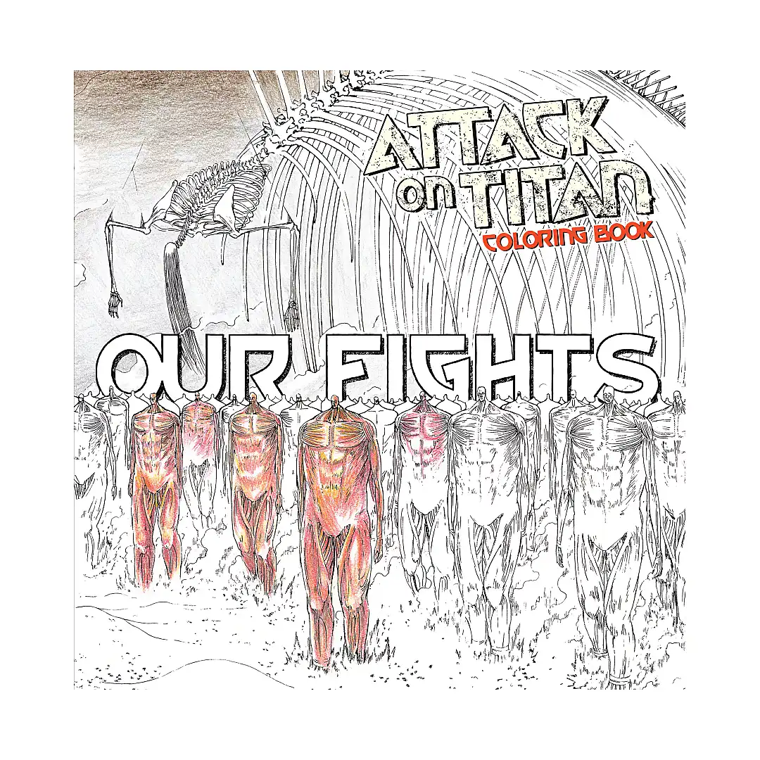 Attack on Titan: (Activity Book) Coloring Book 02