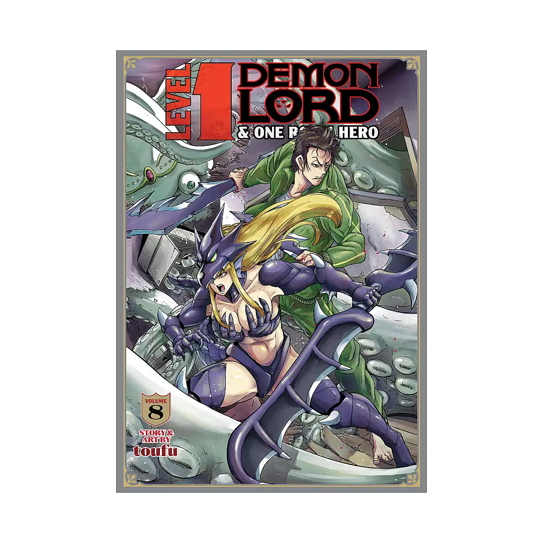 9798891601895 Level 1 Demon Lord and One Room Hero (Manga) Volume 08