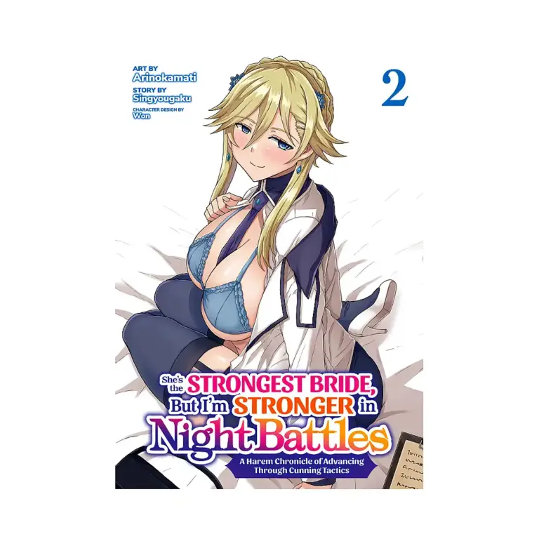 9798891602755 She's the Strongest Bride, But I'm Stronger in Night Battles: A Harem Chronicle of Advancing Through Cunning Tactics (Manga) Volume 02