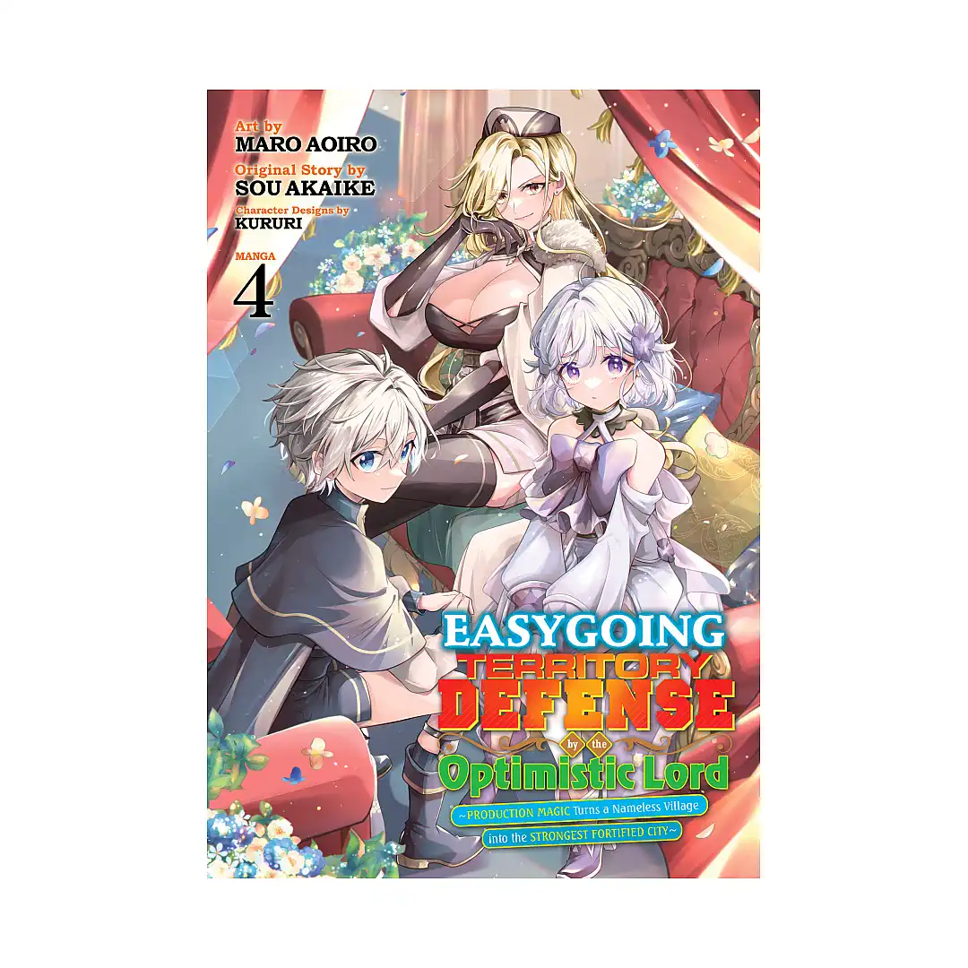 9798891605527 Easygoing Territory Defense by the Optimistic Lord: Production Magic Turns a Nameless Village Into the Strongest Fortified City (Manga) Volume 04