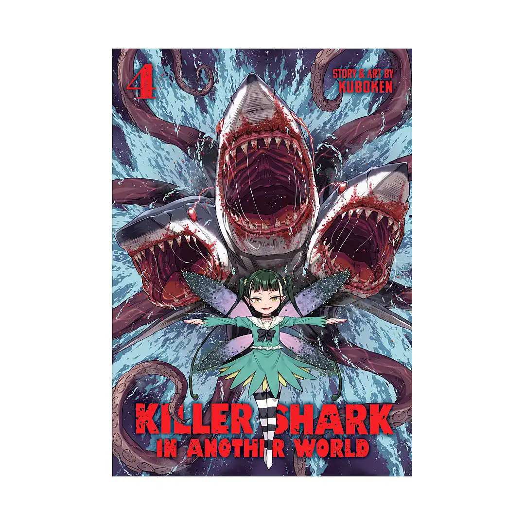 9798891605572 Killer Shark in Another World (Manga) Volume 04