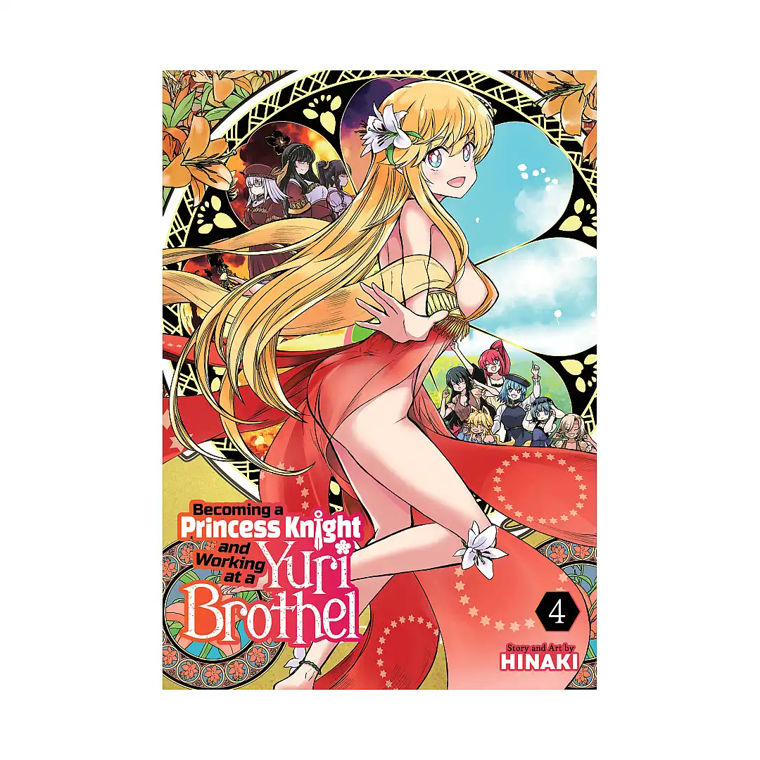 9798891609051 Becoming a Princess Knight and Working at a Yuri Brothel (Manga) Volume 04