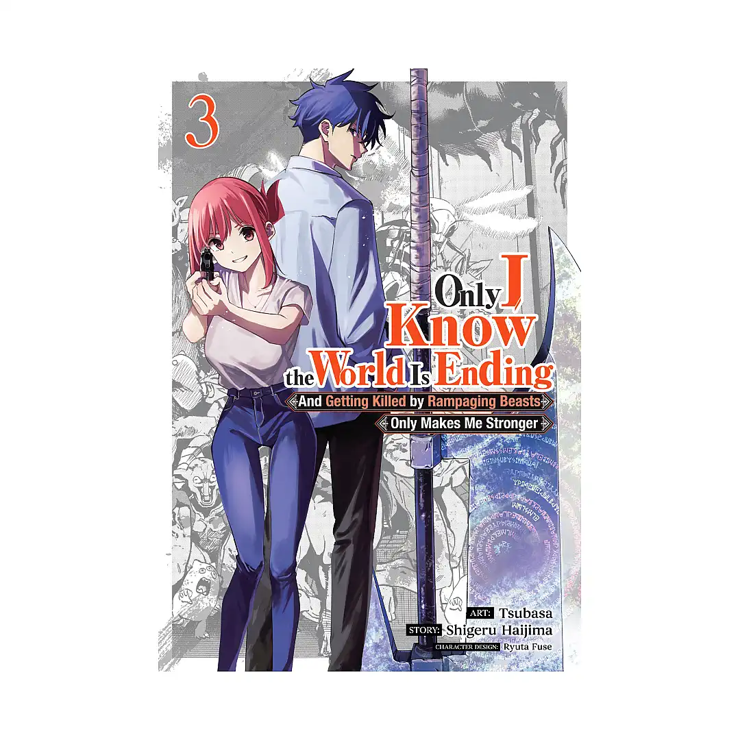 9798893733594 Only I Know the World Is Ending and Getting Killed by Rampaging Beasts Only Makes Me Stronger (Manga) Volume 03