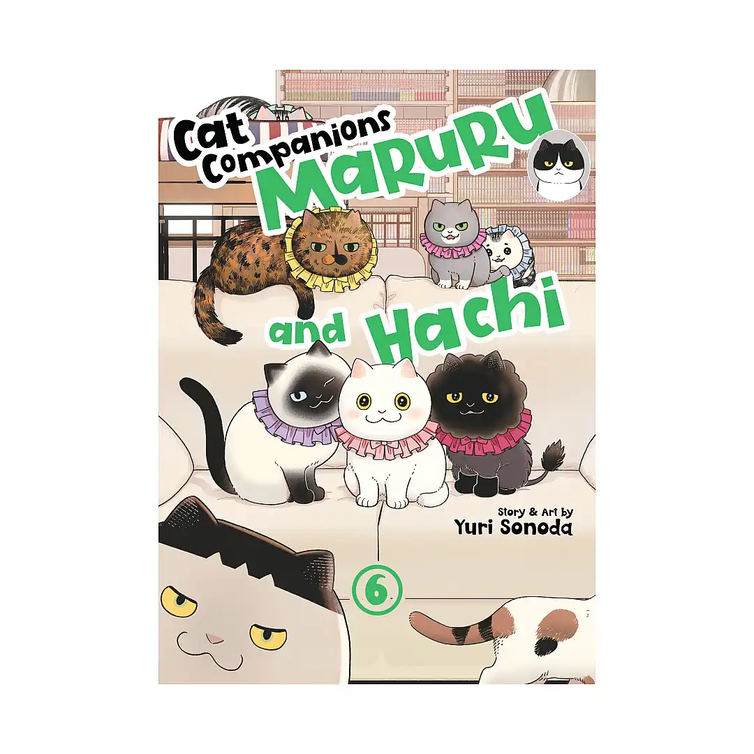 9798895615386 Cat Companions: Maruru and Hachi (Manga) Volume 06