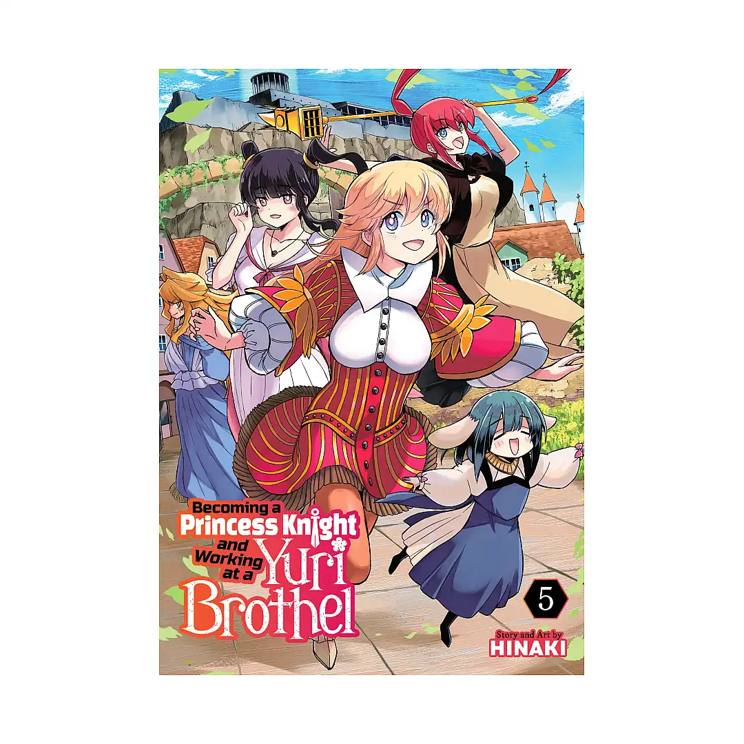 9798895616550 Becoming a Princess Knight and Working at a Yuri Brothel (Manga) Volume 05