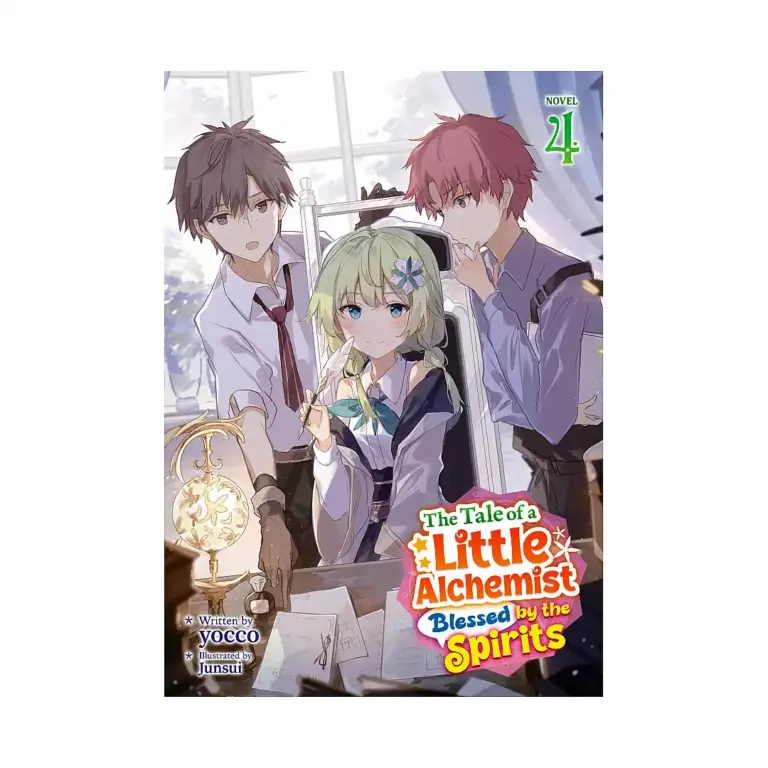 9798895617489 The Tale of a Little Alchemist Blessed by the Spirits (Light Novel) Volume 04