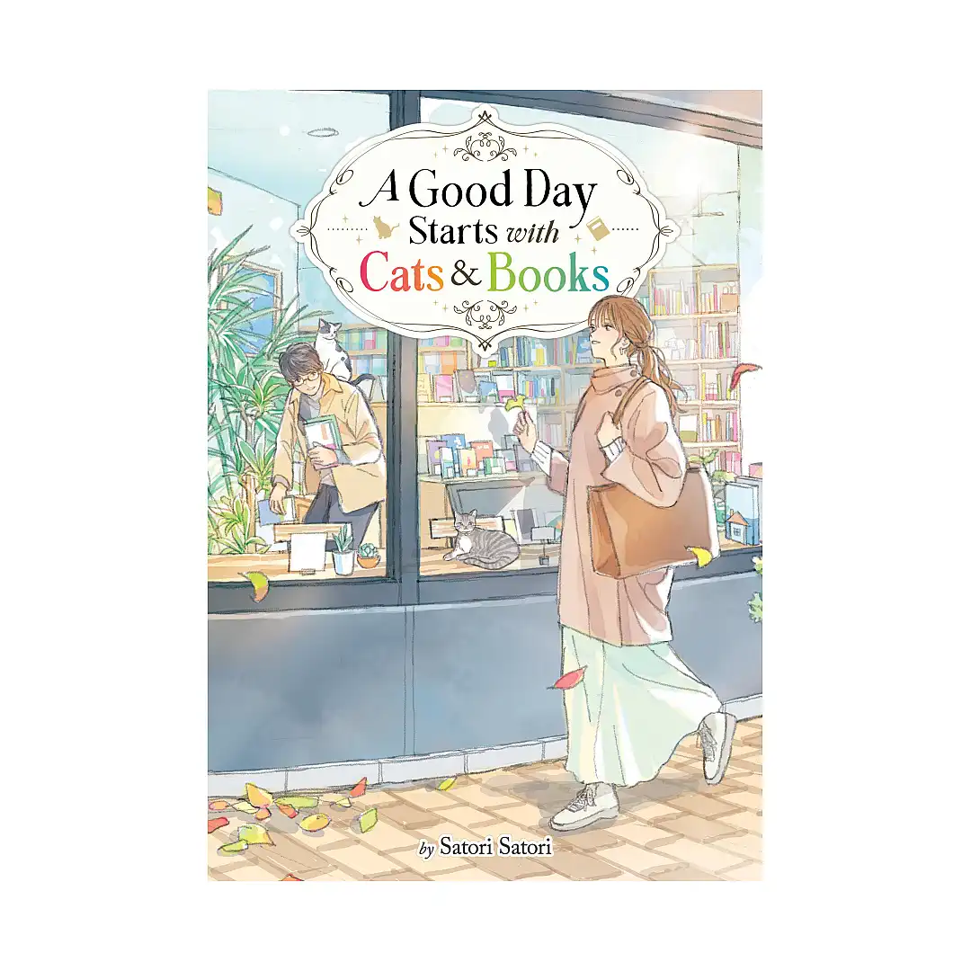 9798895617779 A Good Day Starts with Cats and Books (Light Novel)
