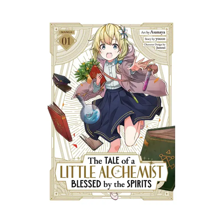 9798895619438 The Tale of a Little Alchemist Blessed by the Spirits (Manga) Volume 01