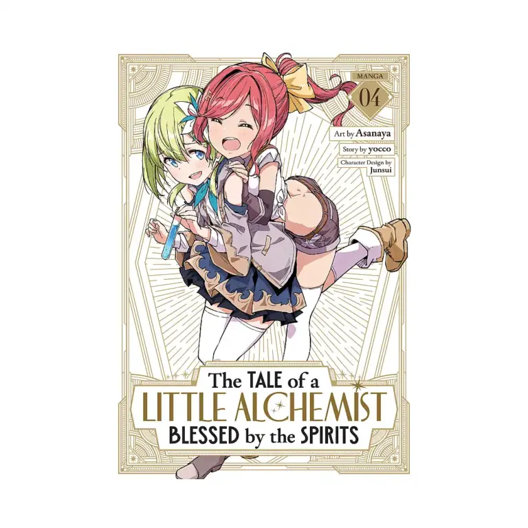 9798895619469 The Tale of a Little Alchemist Blessed by the Spirits (Manga) Volume 04