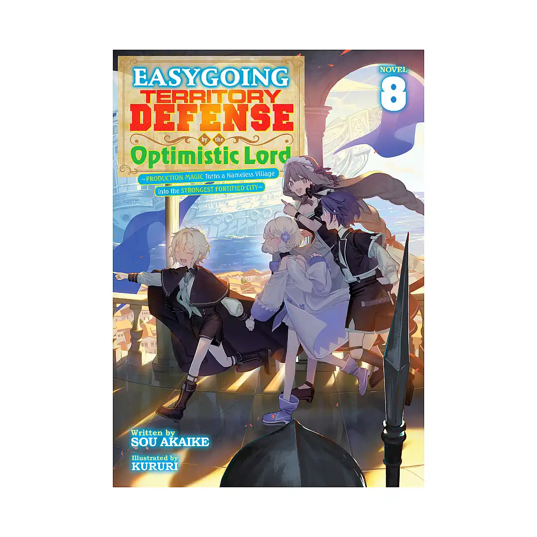 9798897659852 Easygoing Territory Defense by the Optimistic Lord: Production Magic Turns a Nameless Village Into the Strongest Fortified City (Light Novel) Volume 08