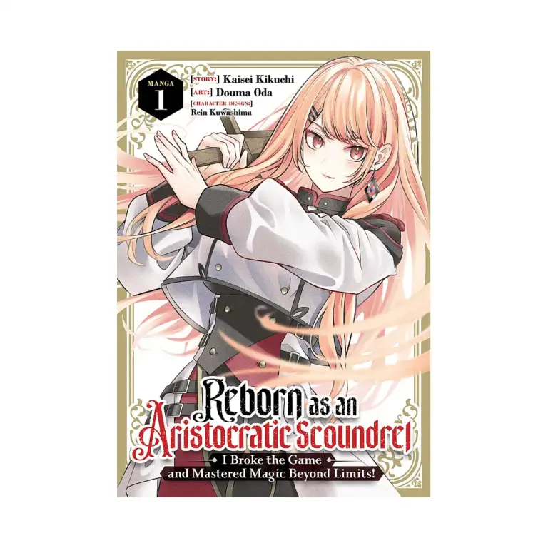 9798898632298 Reborn as an Aristocratic Scoundrel, I Broke the Game and Mastered Magic Beyond Limits! (Manga) Volume 01